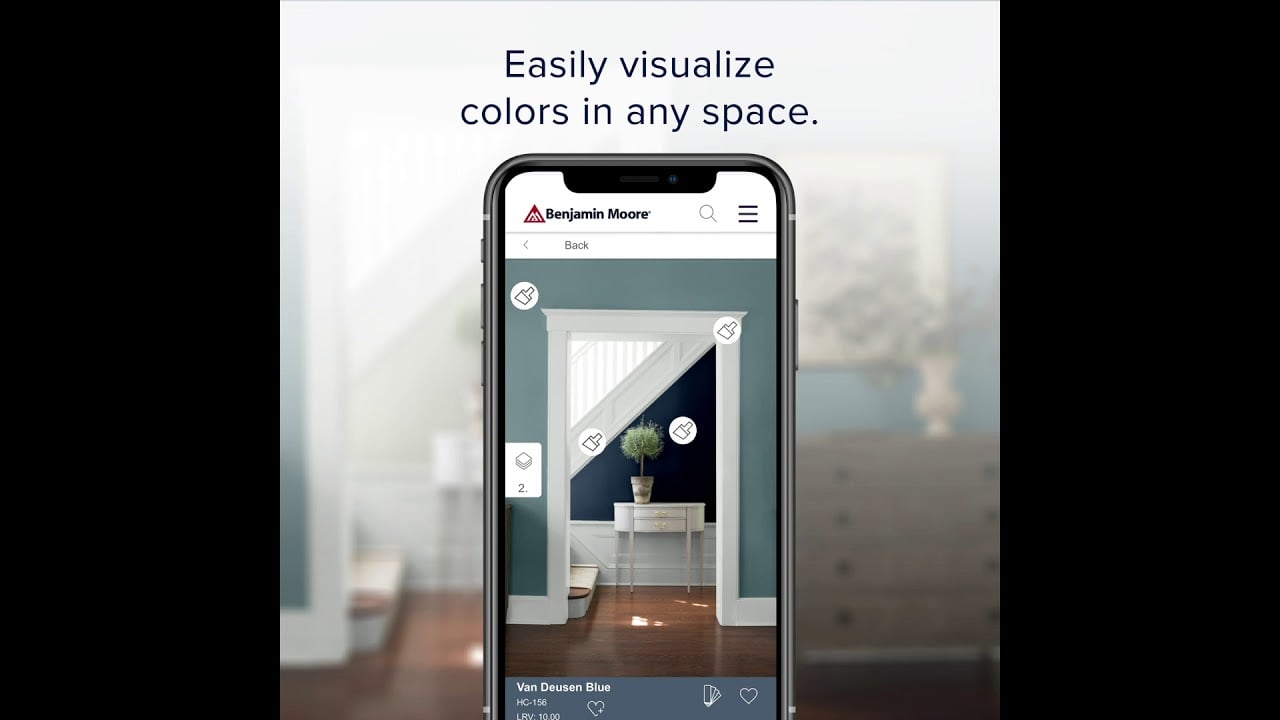 Benjamin Moore Color Portfolio App & ColorReader Device