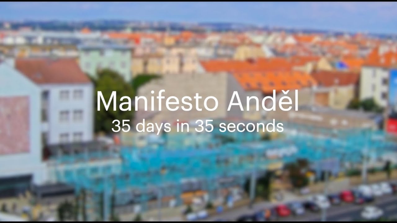 Manifesto Anděl making of: 35 days in 35 seconds