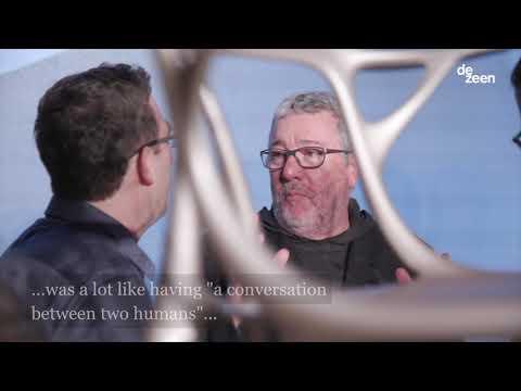 A.I Chair, imagined by a human and co-designed with artificial intelligence