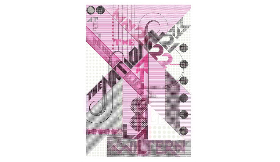 On Exhibit Marian Bantjess dazzling graphic design 07
