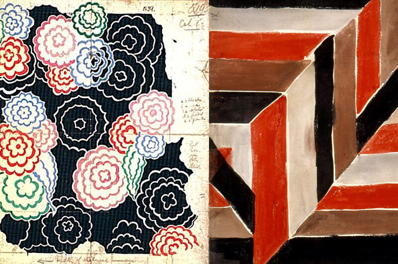 On exhibit Sonia Delaunays vivid paintings and textiles 01