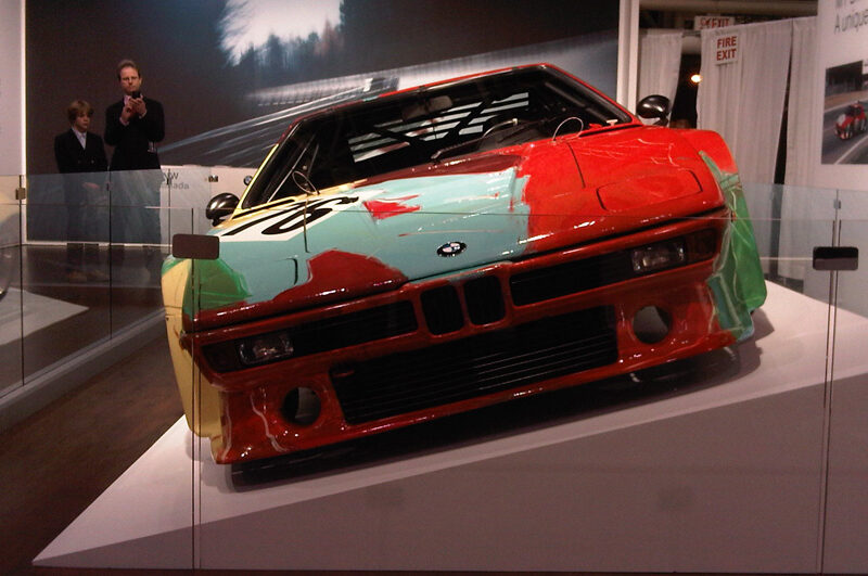 Art on Wheels Andy Warhols BMW M1
