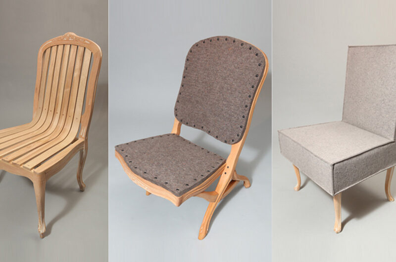 13 amazing re-designs of the Louis XIV chair 01