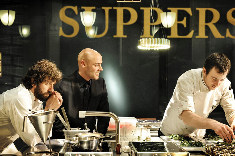 Uruguayan chef Matias Perdomo oversees staff
