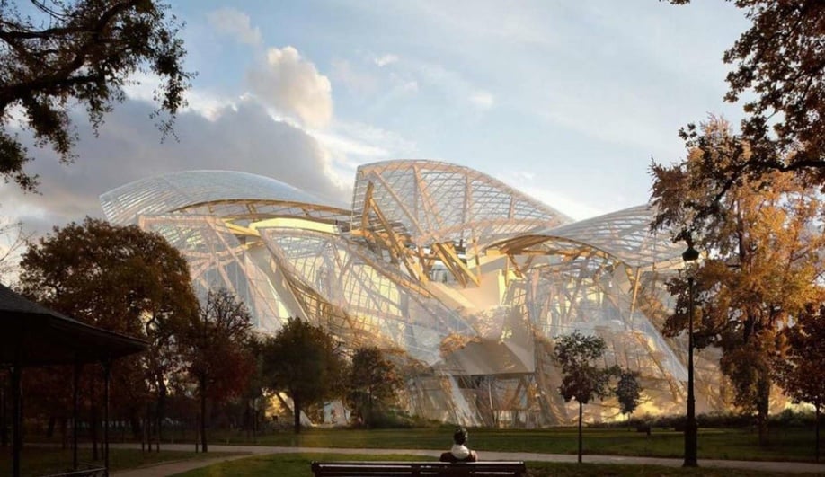 The Louis Vuitton Foundation: a cloud of glass in the Bois de Boulogne -  UP' Magazine