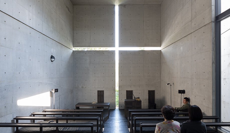 Church of the Light by Tadao Ando in Japan