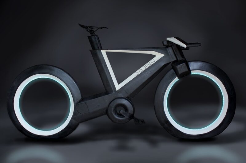 The king of the cool bikes: Cyclotron's Spokeless Bike