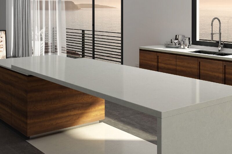 vicostone white marble-look quartz surfacing