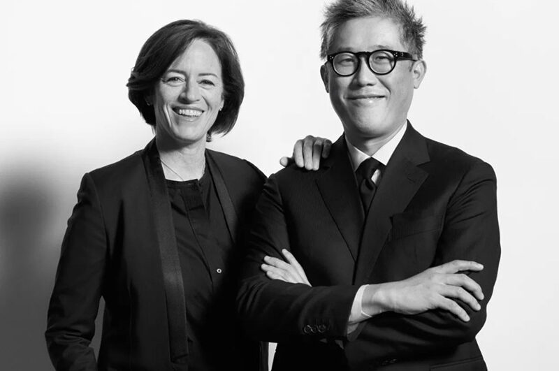 The biennial's Artistic Directors Sharon Johnston and Mark Lee of Johnston Marklee & Associates