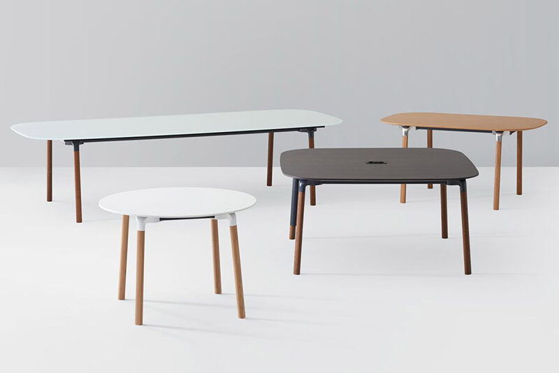 Bevy Leg Work Tables by Studio TK