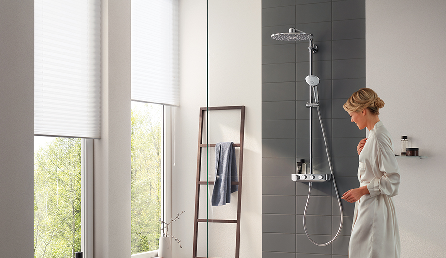 Euphoria shower system by Grohe