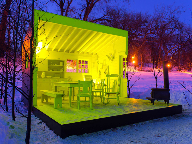 photo of a Warming Hut submission