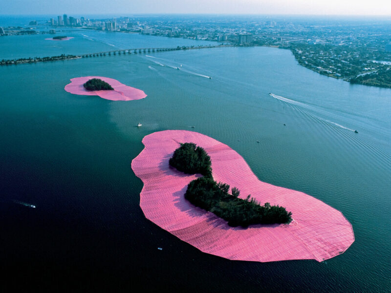 Christo and Jeanne Claude project in Miami