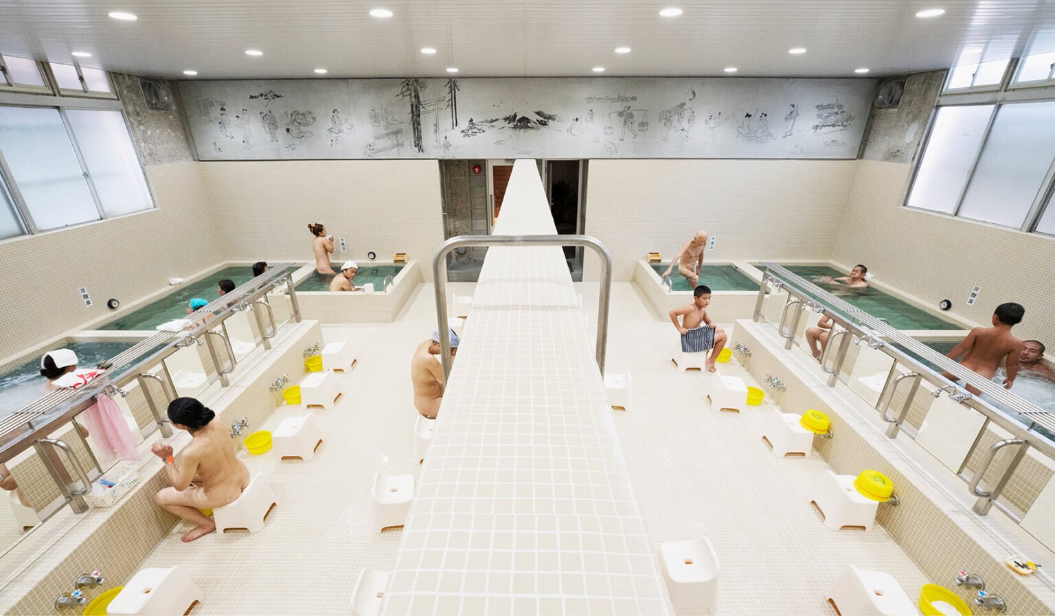 Schemata’s Tokyo Bathhouse Celebrates Communal Spirit with Quiet Dignity. 