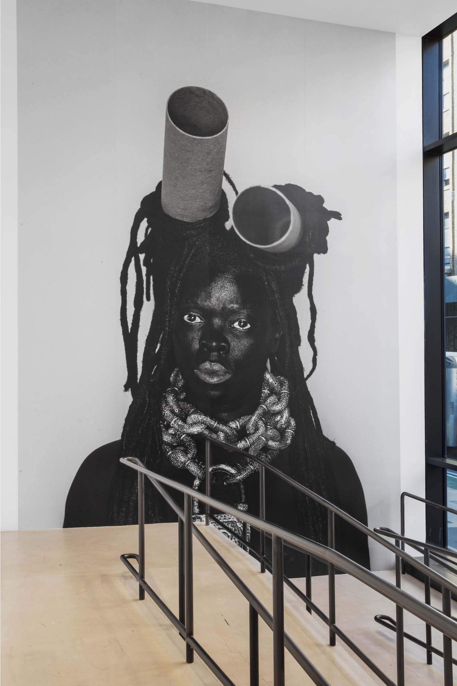 Wall mural at Roc Nation headquarters in NYC