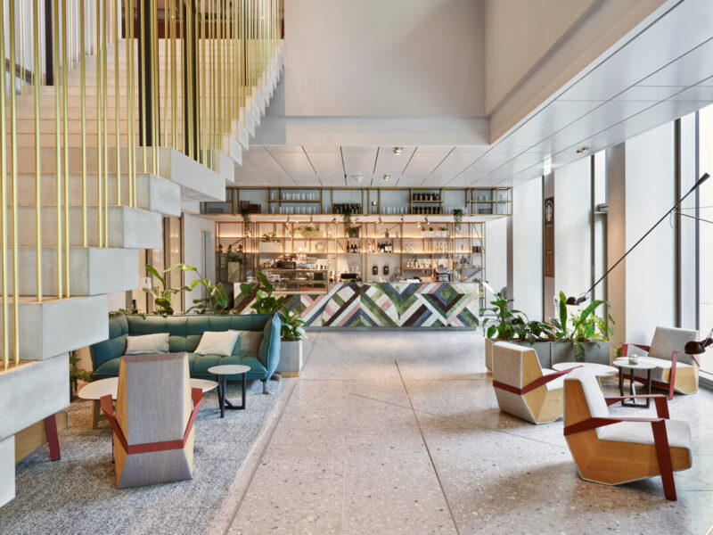 Chez Marie Cafe and Cafeteria by Patricia Urquiola in Frankfurt