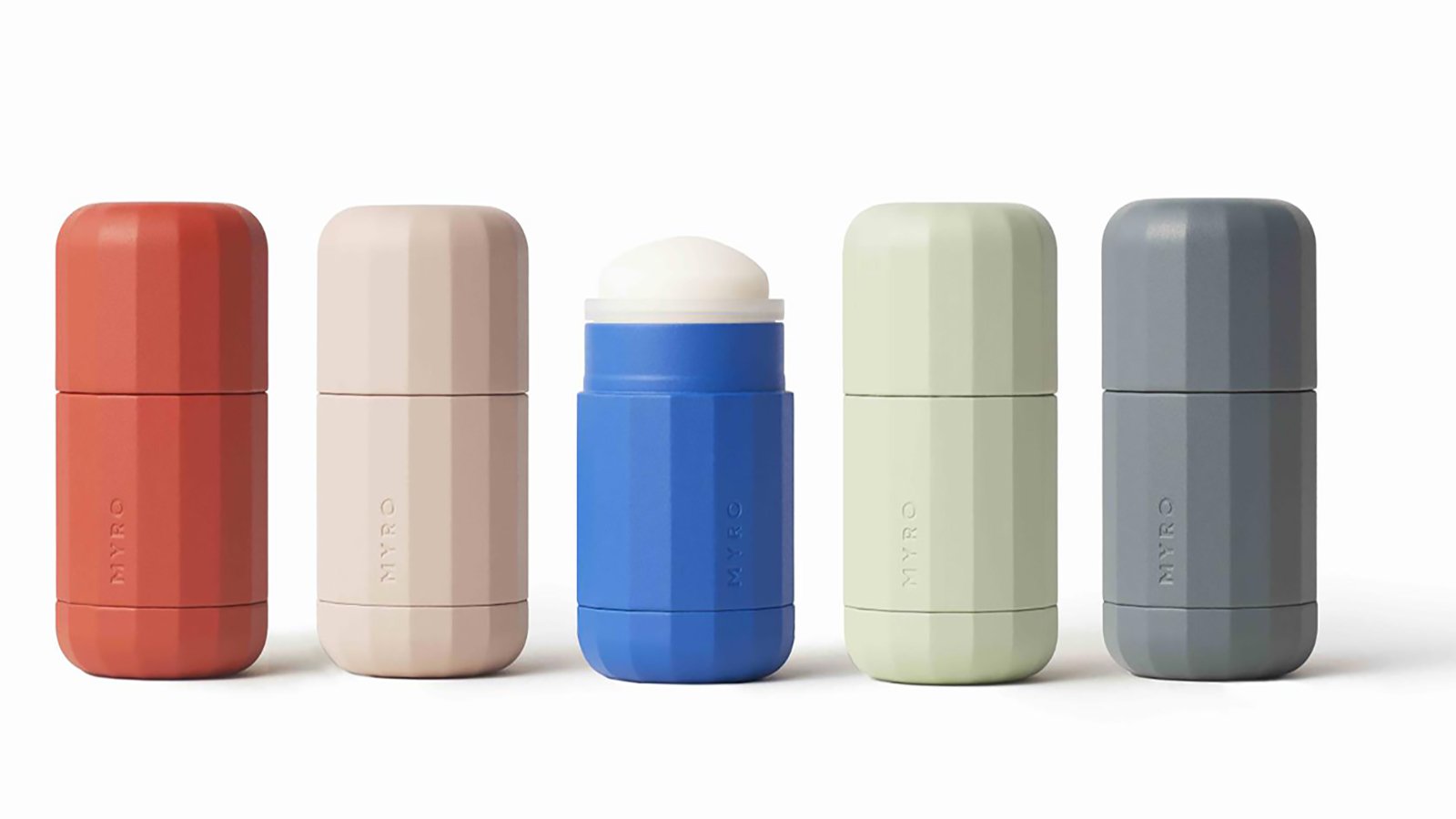 Sustainable deodorant packaging by Myro