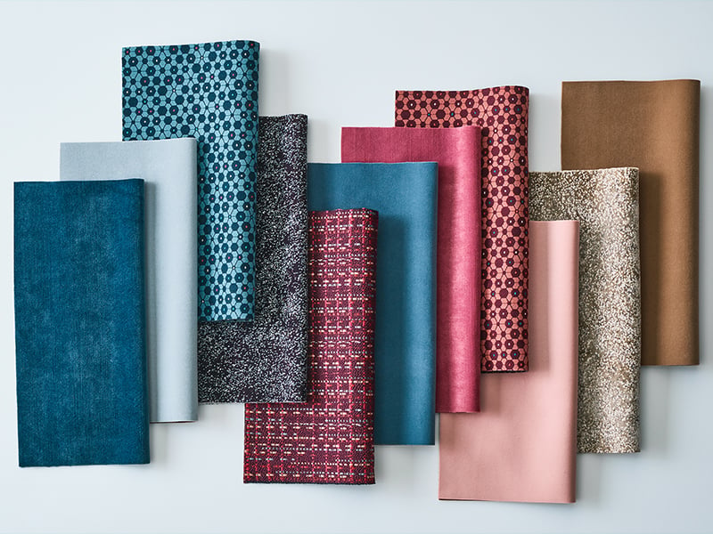 Rhyme & Reason upholstery textiles by Carnegie