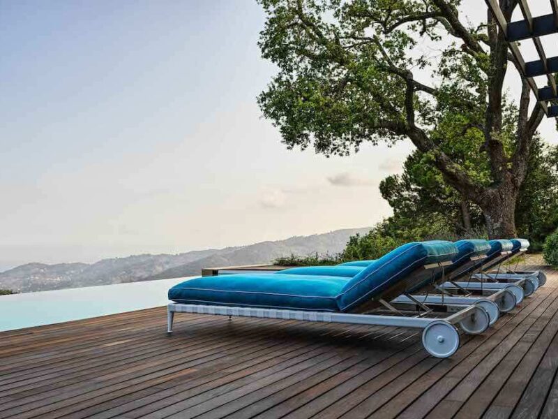 Chaise from Flexform's Outdoor Collection