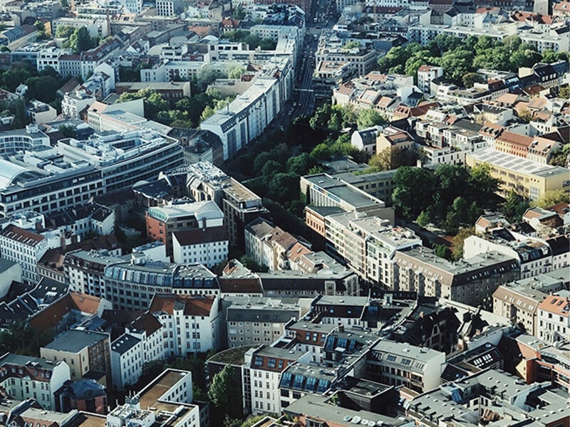 View of Berlin, Rathausstraße