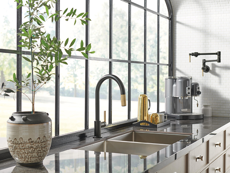 Litze kitchen faucet by Brizo