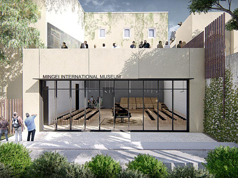 Rendering of the Mingei International Museum