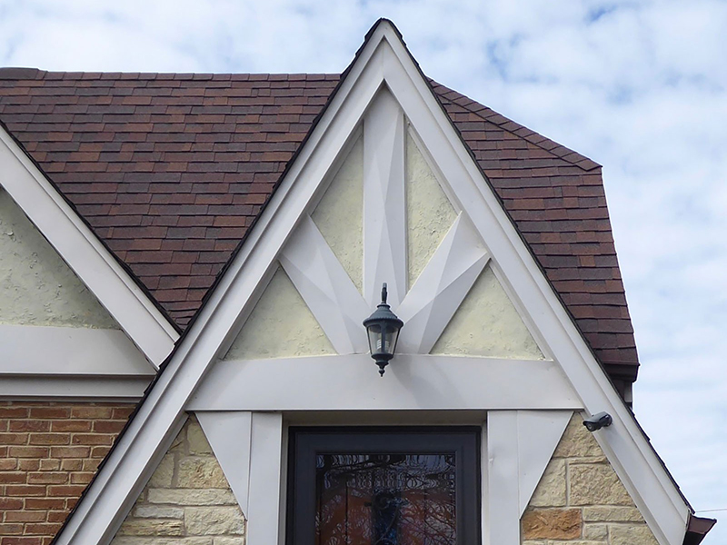 Detail of Galewood bungalow