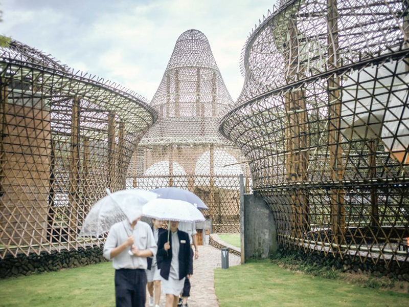 Anna Heringer, China Bamboo Hostels, Baoxi, China, 2016