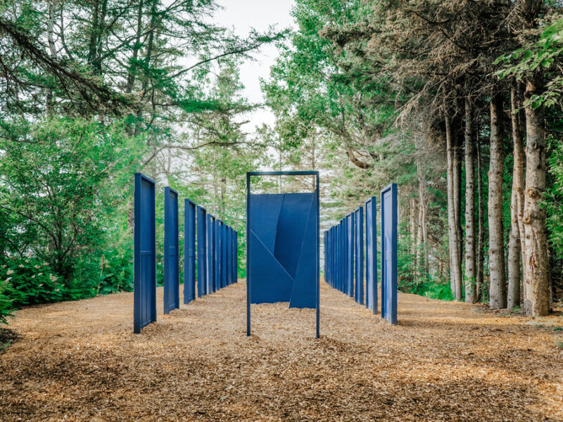Porte Bonheur installation at the 2021 International Garden Festival