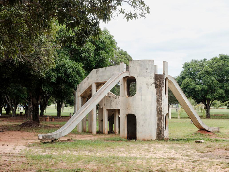 Concrete playground