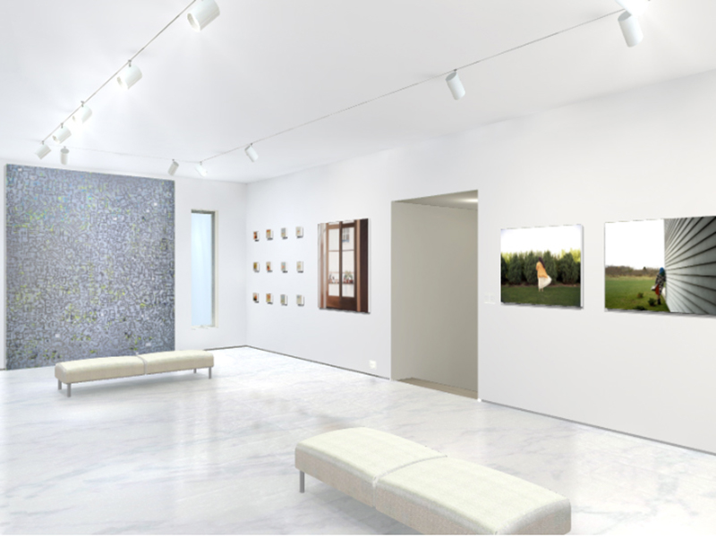 View inside the Zeitgeist exhibit