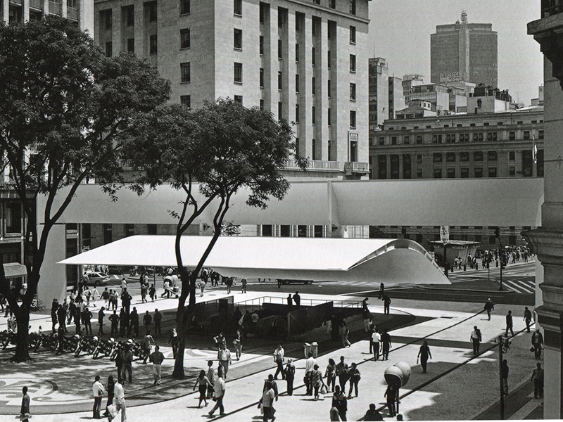 Paulo Mendes da Rocha, Praca do Patriarca e Viaduto do Chá.
