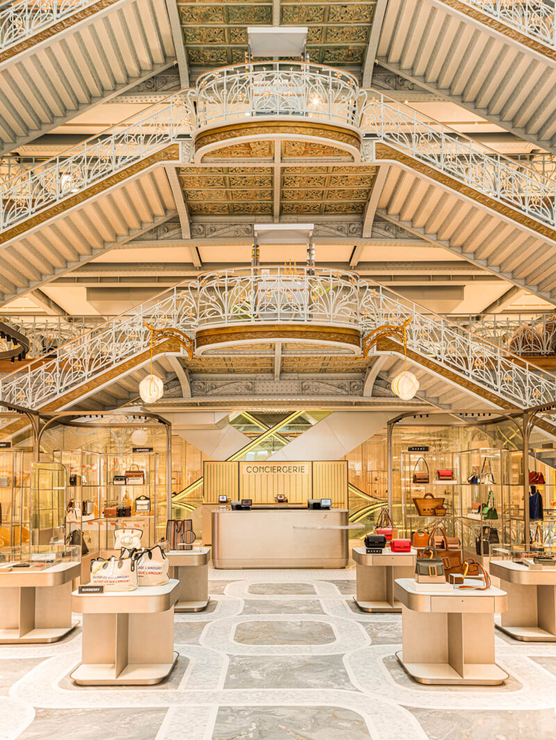 The interior of the Pont Neuf store was designed by Canadian firm Yabu Pushelberg.