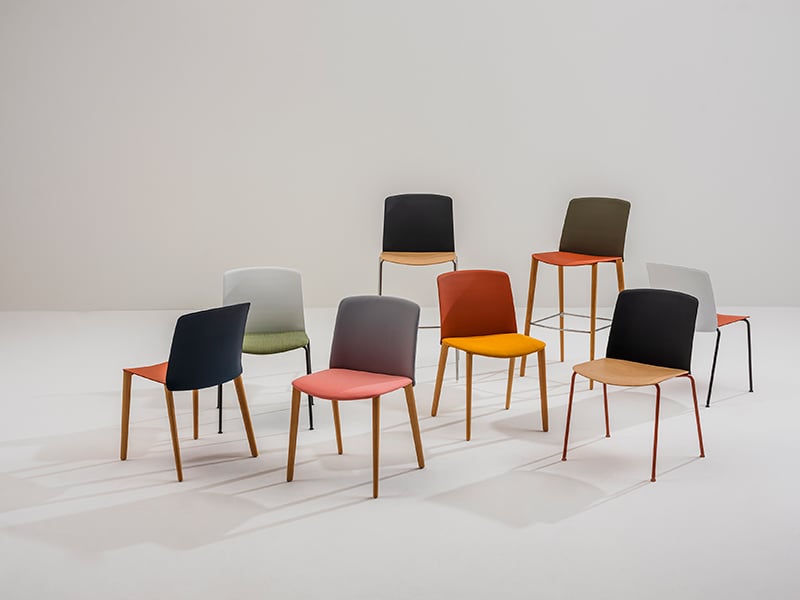 Mixu seating by Arper