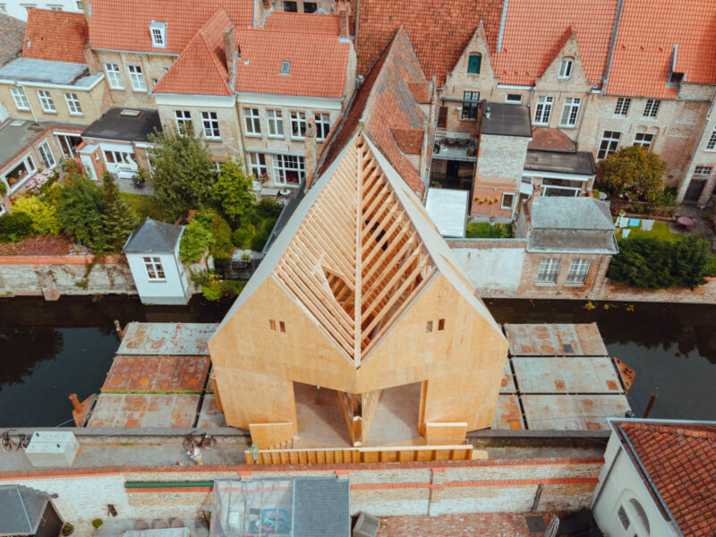 Brugge Diptych pavilion