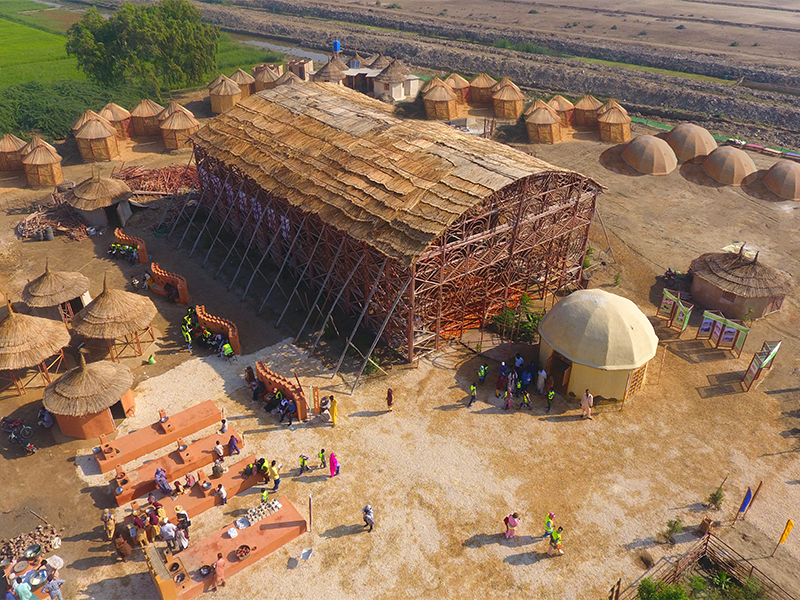 Heritage Foundation of Pakistan | Zero Carbon Cultural Centre, Makli, 2015–2019.
