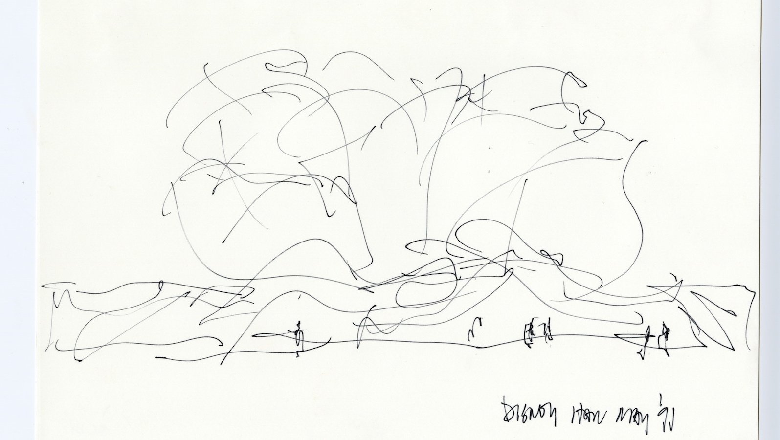 Sketches of Frank Gehry: A Conversation with Jean-Louis Cohen - Azure  Magazine