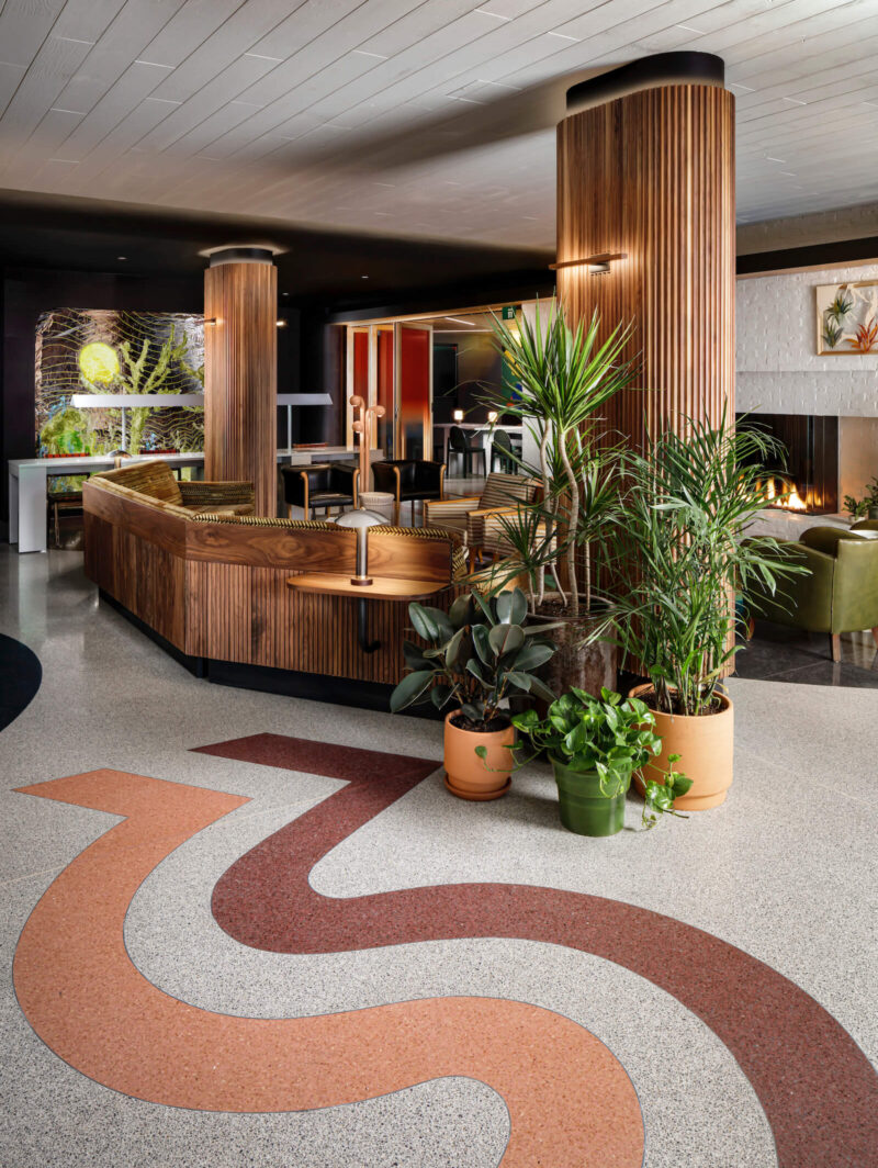 Lobby of Drake Hotel Toronto