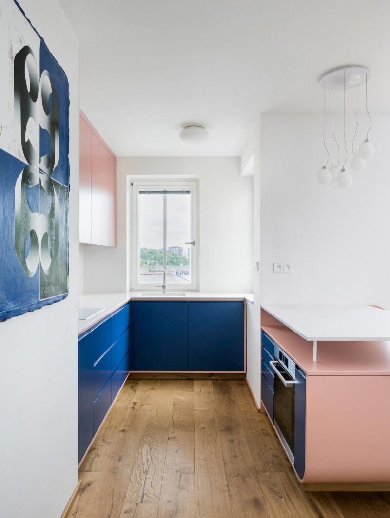 Prague apartment renovation by No Architects