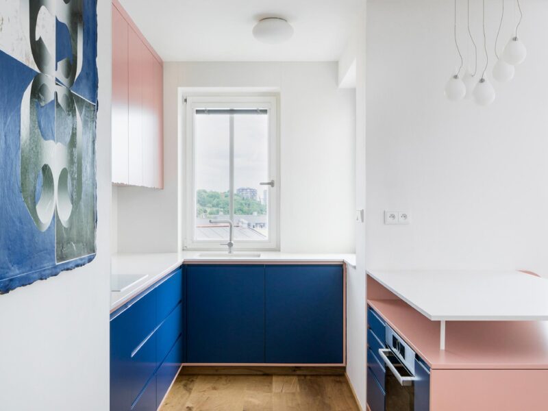 Prague apartment renovation by No Architects