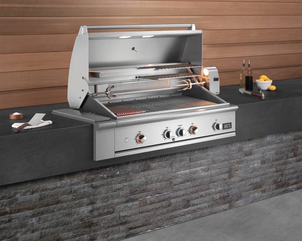 48" Series 9 Grill Rotisserie and Infrared Sear Burner, Natural Gas