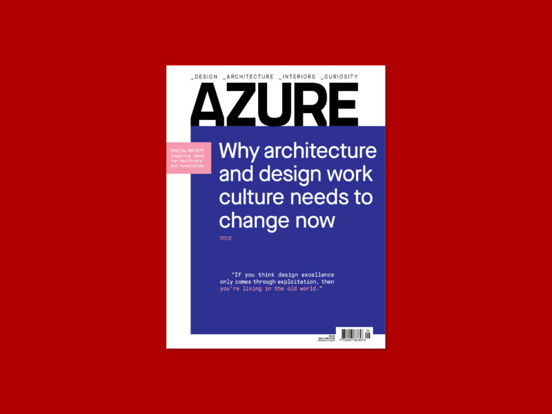 Azure Magazine's May/June 2022 issue cover