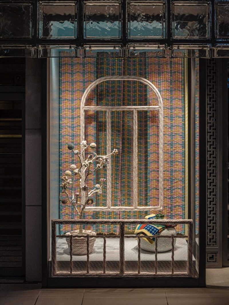 Hermès installation by Studio Simone Post