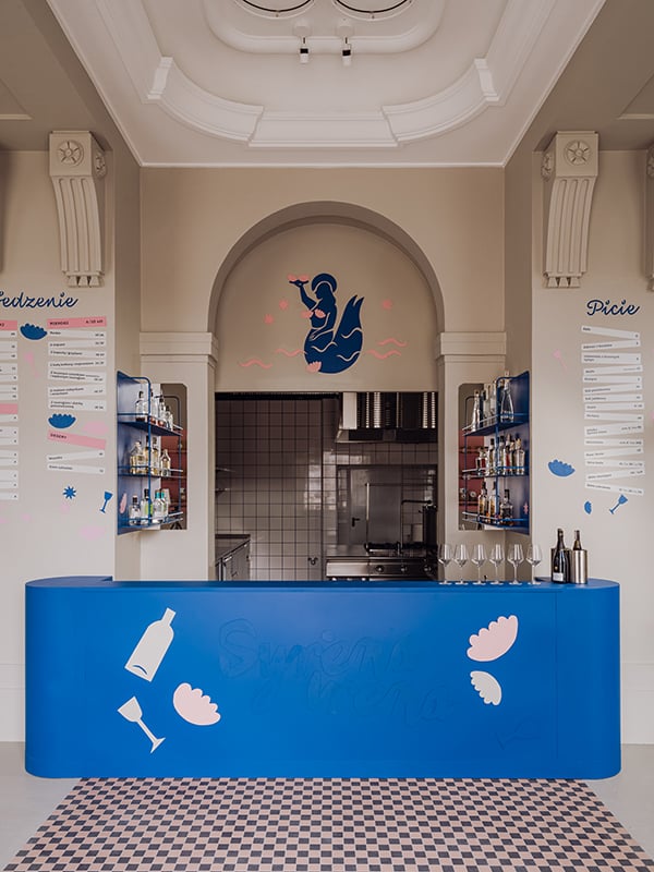 Syrena Irena bistro in Warsaw