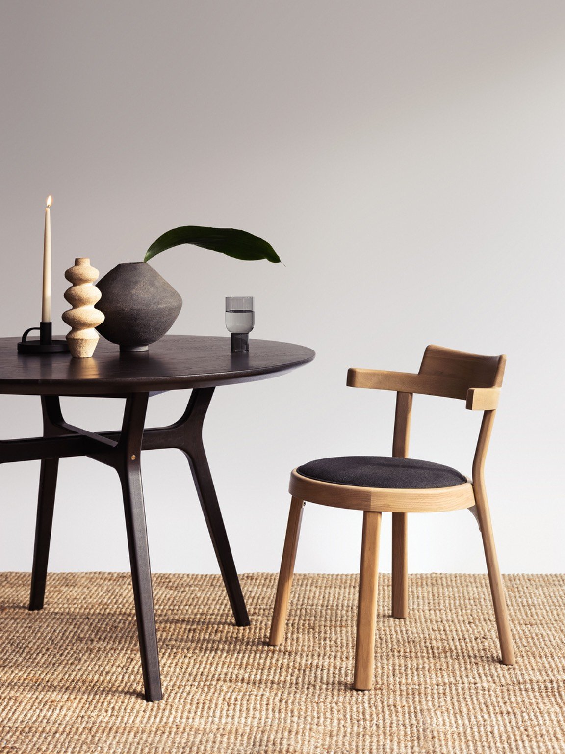 A new furniture launch at NYCxDesign 2022 is the Pagoda chair by Stellar Works