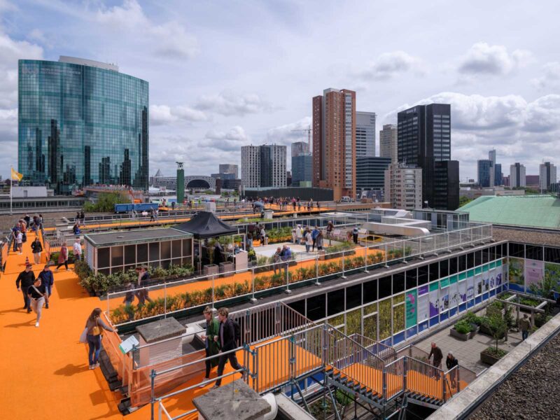 MVRDV's Rotterdam Rooftop Walk