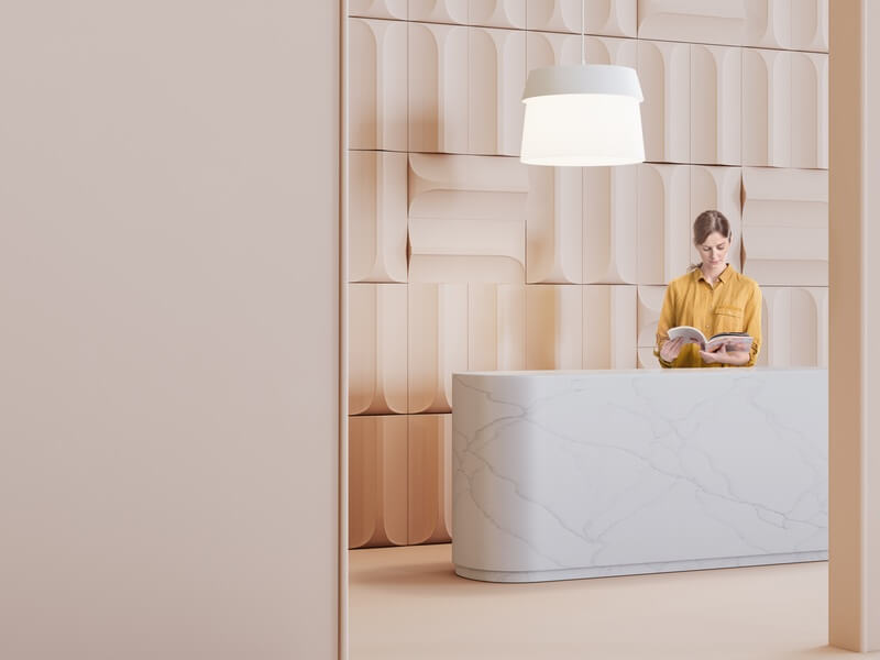 light haze marble countertop white marble with pink walls background display