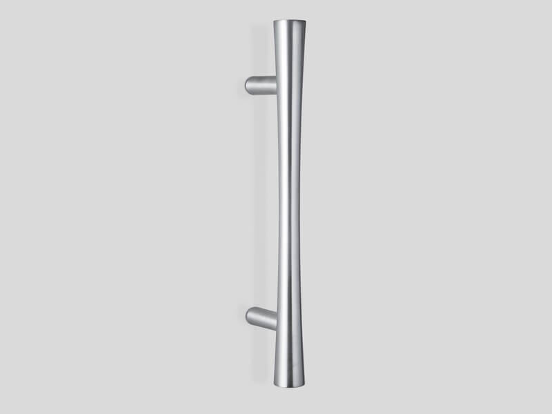 Door Pulls long silver commercial door handle