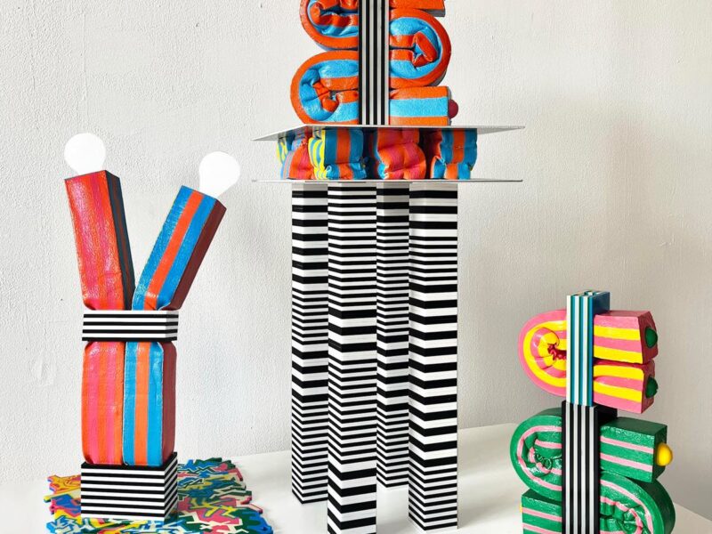 The U+II and Squishy collections of homewares by Kiki Goti.