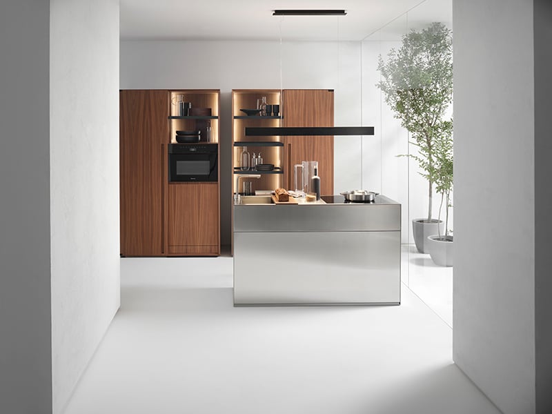 Small Living Kitchens system by Falper